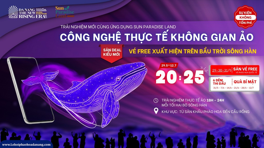 Công nghệ Sky AR - Lễ hội pháo hoa Đà Nẵng 2025