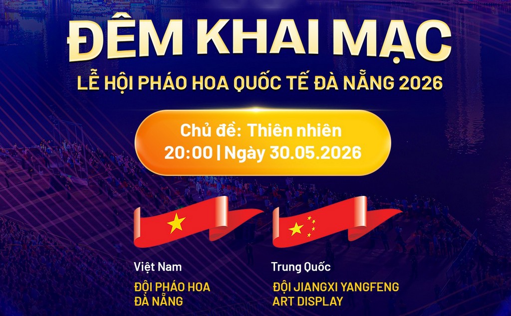 Dem khai mac le hoi phao hoa Da Nang 2026
