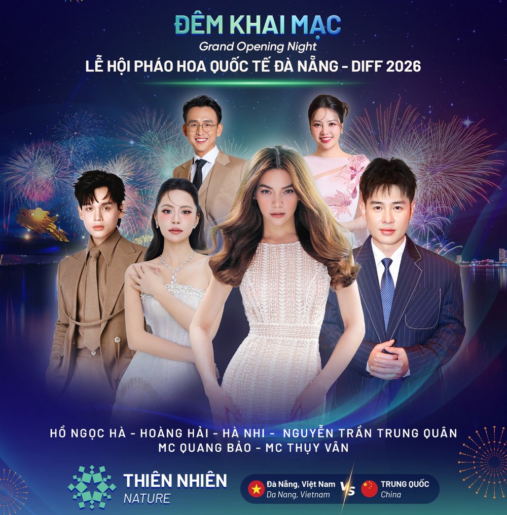 Nghe si - Dem khai mac phao hoa Da Nang 2026