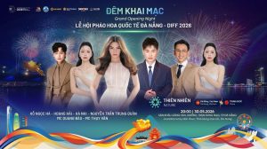 Nghe si gop mat Dem khai mac phao hoa Da Nang 2026